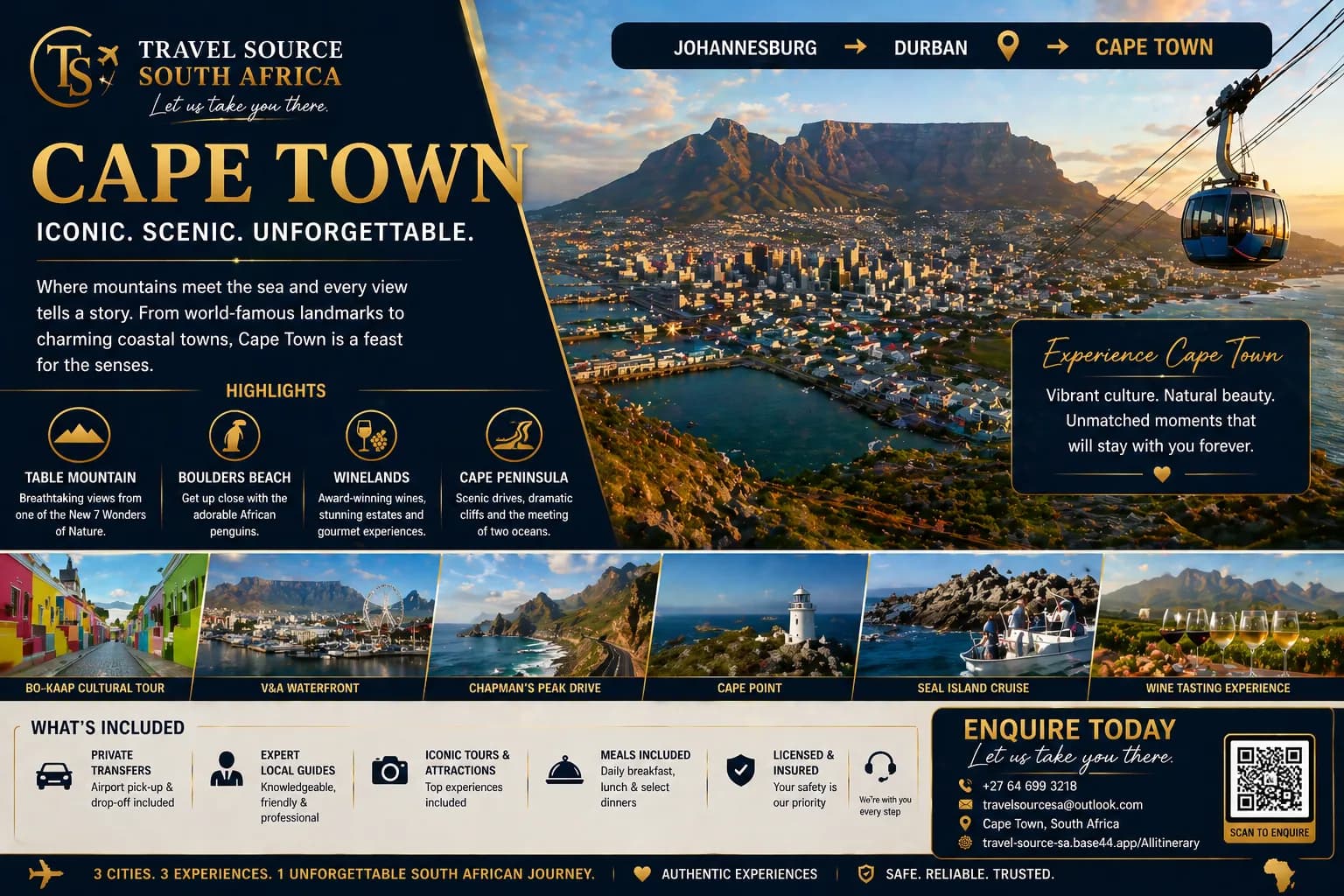 Cape Town — Iconic. Scenic.
