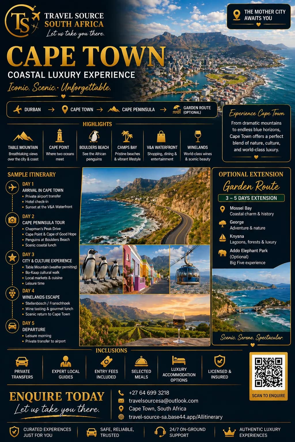 Cape Town — Coastal Luxury Experience