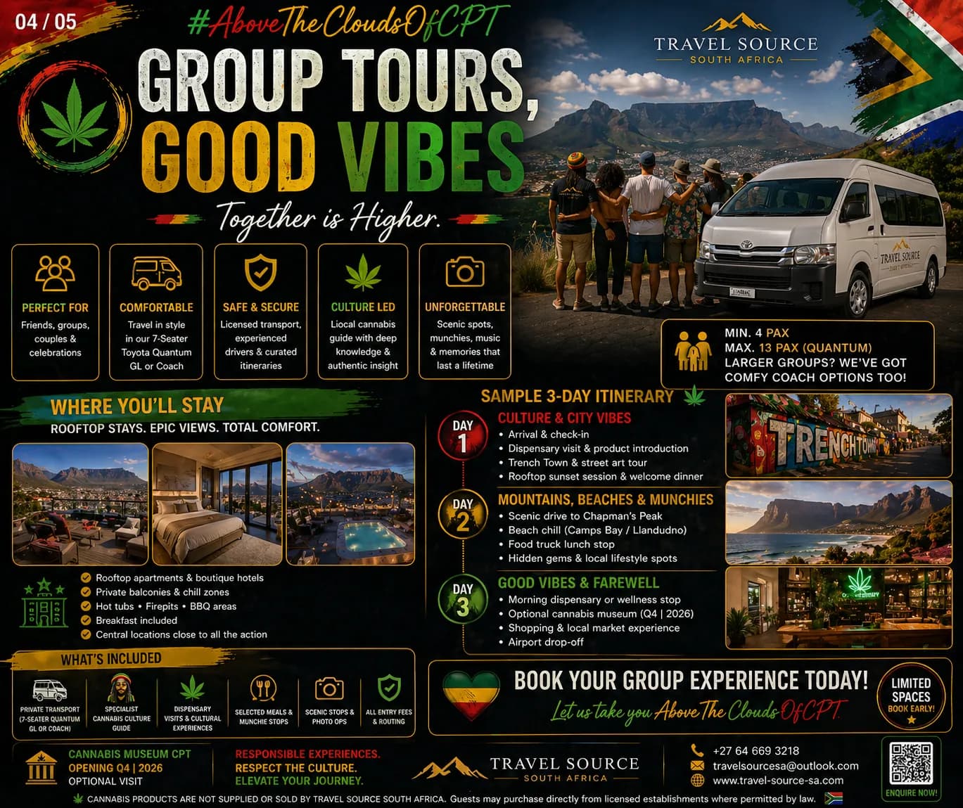 Group Tours, Good Vibes