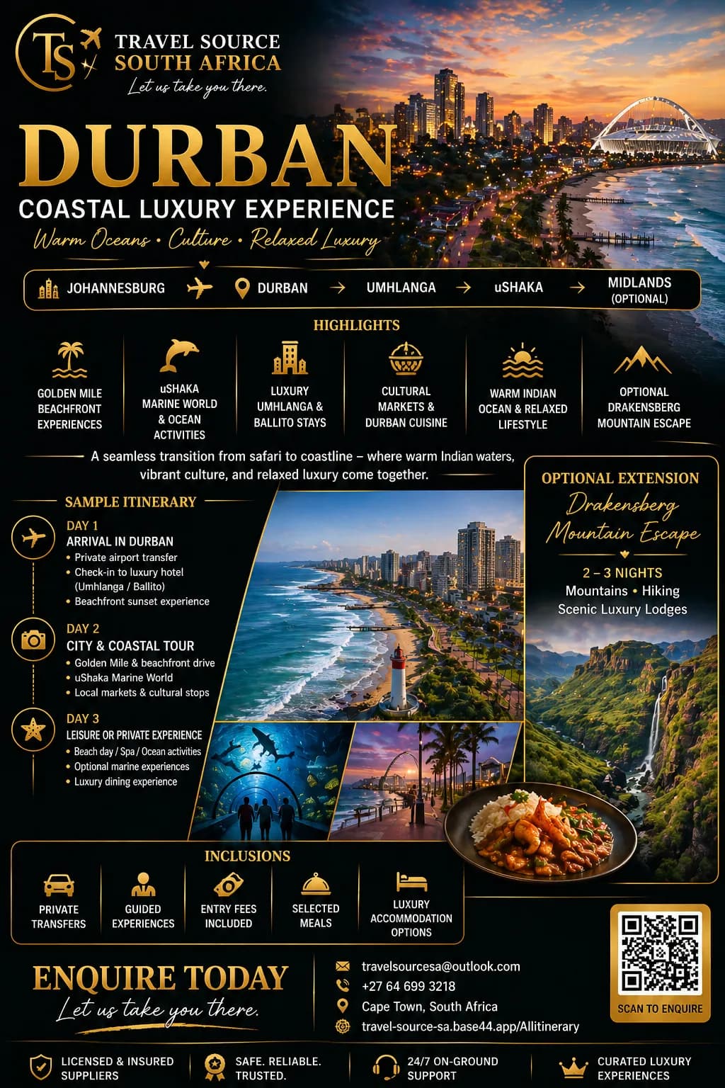 Durban — Coastal Luxury Experience