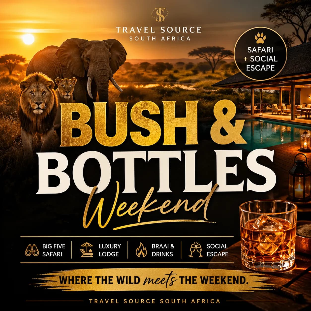 Bush & Bottles Weekend